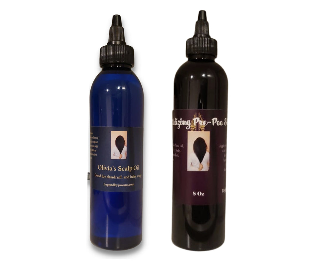 Pre-poo & Dandruff oil sets